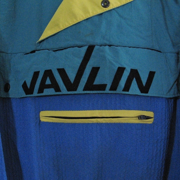 Vintage Javlin Quarter Zip Jacket - 80s Padded - Size Medium - Picture 3 of 3
